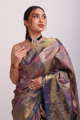 Dual Tone Silk Sareeuntitled (2 of 8)